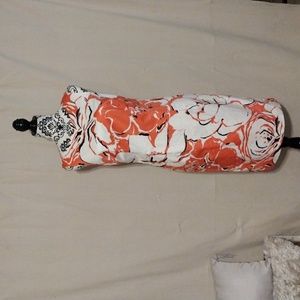 Vintage 90's Talbots Floral Sheath Shift Dress Sz 8 Sleeveless Stretch Lined LN